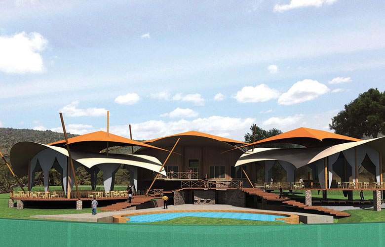 The Mara Olari tented camp, Maasai Mara Game Park